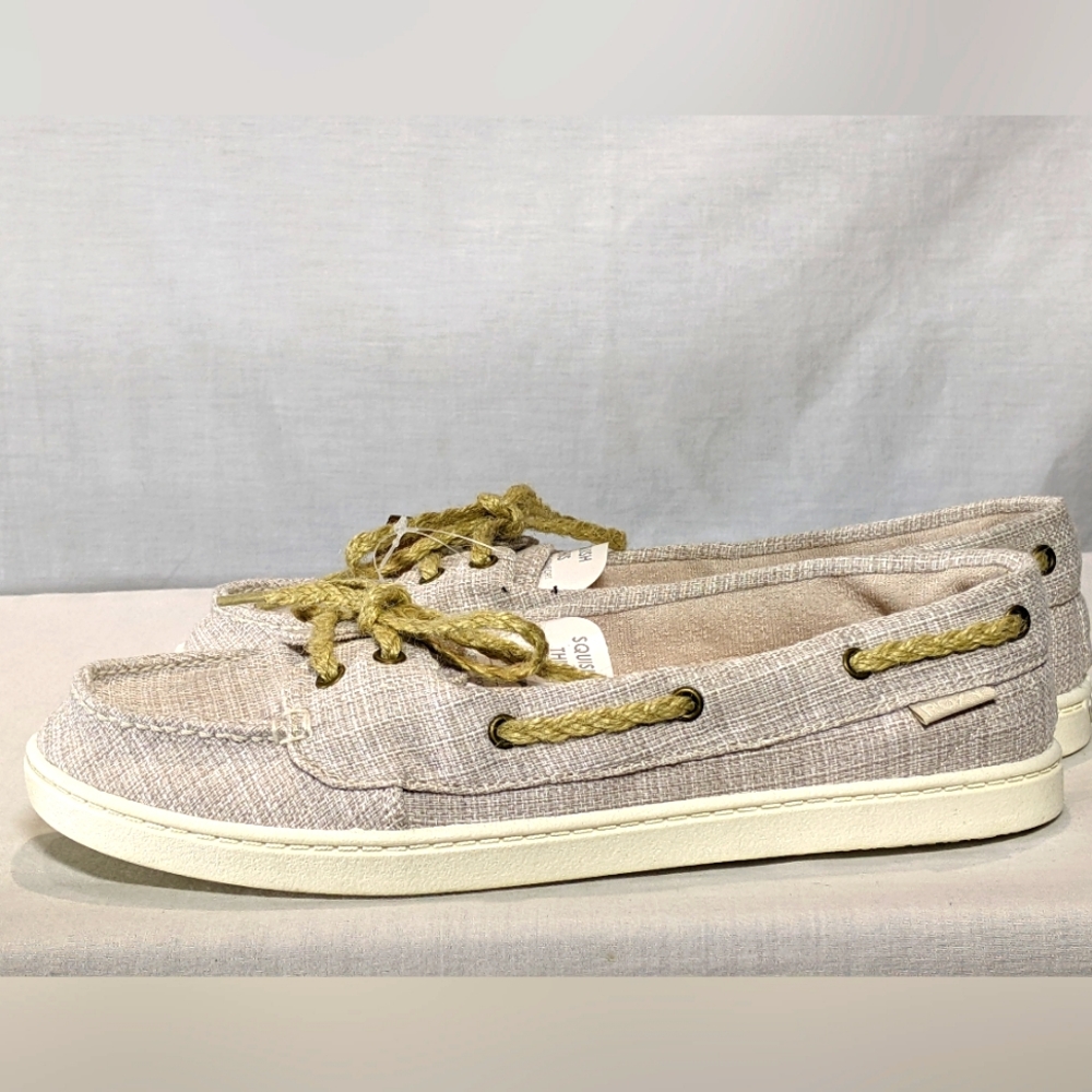 NEW Roxy Womens Ahoy Slip on Boat Shoe Sneaker Sz 10